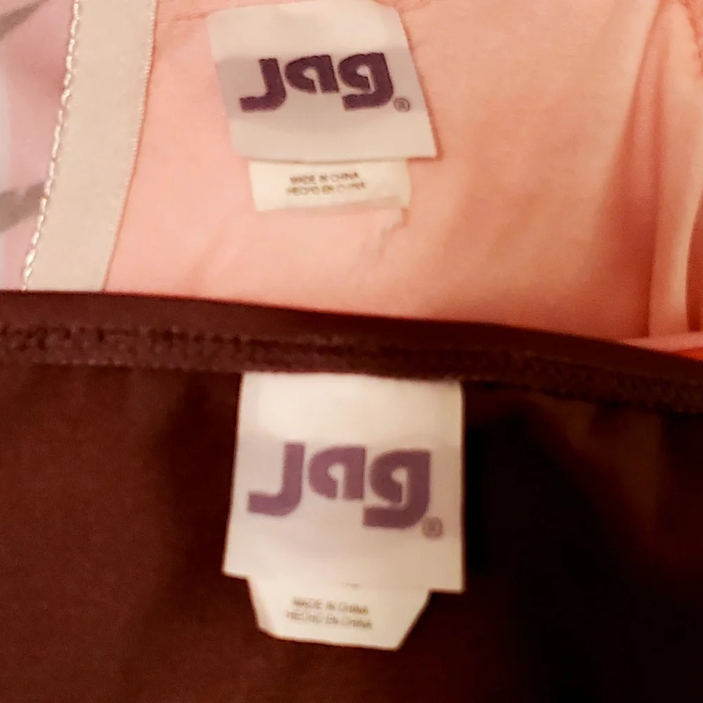 JAG Womens 2 Piece Swimsuit / Bathing Suit / Bikini Top Size Med, Bottoms Size S - Picture 9 of 10